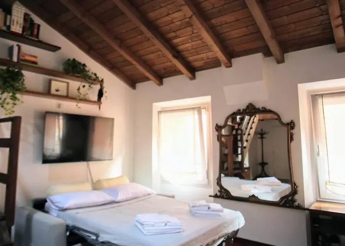 Attico Boho-chic In Centro